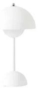 &Tradition - Flowerpot VP9 Lampada da Tavolo Portatile Matt White &Tradition