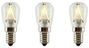 e3lighte3light - Lampadina LED 1,5W (90lm) Dimmerabile E14 3 pk.