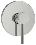 Miscelatore doccia incasso in acciaio inox color nichel spazzolato York