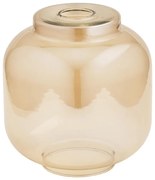 Vetro di ricambio per lampadario E27 diametro 20 cm beige