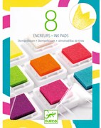 8 tamponi inchiostro con tappetino di pulizia - Pop