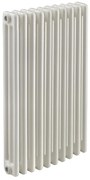 Radiatore acqua calda EQUATION Comby in acciaio 3 colonne, 10 elementi, interasse 685 mm, bianco