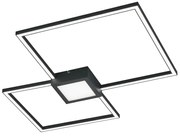 Plafoniera LED Hydra argento IP20 bianco caldo, 2600 lumen TRIO LIGHTING INTER