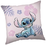 Cuscino per bambini in vello 40x40 cm Lilo a Stitch "Pink" – Jerry Fabrics