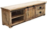 BEILY - porta tv legno di mango
