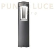 Ges490- paletto grigio antracite 1 luce attacco gx53 ip54 h.50cm