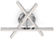 Brilo - Lampadario a plafone LED REY 3xLED/5W/230V cromo lucido