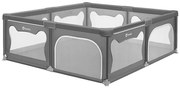 Lionelo - Box giochi WILLOW XL grigio