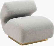 Poltrona lounge imbottita Sansome