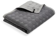 HAY - Mega Dot (Organic) Bedspread 235x245 Dark Grey Hay