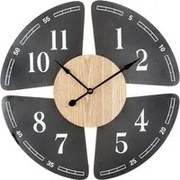 Orologio da parete elica grigia 50 cm