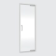 Kit vetro per doccia ad apertura battente Easy L 80 x H 190cm, Sp. 6 mm
