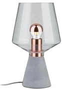 Paulmann 79665 - 1xE27/20W Lampada da tavolo NEORDIC YORIK 230V