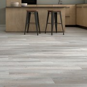 Pavimento laminato ARTENS Coruna XL bianco resistente all'acqua Sp 10mm