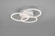 Circle plafoniera led  27w 3200lm, 2700 - 6000k  bianca 3 cerchi or...