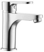 Miscelatore lavabo cromato con piletta serie Paco