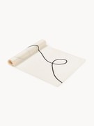 Runner da tavola con ricamo astratto Sue