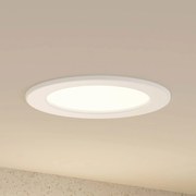 Prios Lampada a incasso a LED Cadance, bianca, 17 cm, dimmerabile