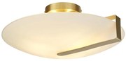 Searchlight 73990-3GO - Lampada da soffitto SUNDIAL 3xE27/40W/230V, finitura oro