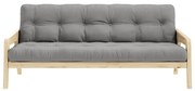 Divano letto grigio 204 cm Grab - Karup Design