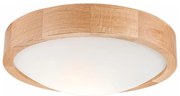 Plafoniera OAK SLIM 1xE27/60W/230V rovere Ø 27 cm