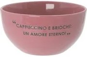 Ciotola 14 cm scritta Quotes malva