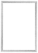 Cornice INSPIRE London argento lucido per foto da 70x100 cm