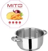 Casseruola 18 cm in acciaio inox Mito