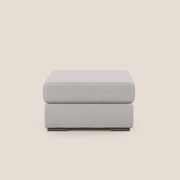 Sun pouf apribile contenitore in microfibra smacchiabile T11 grigio chiaro