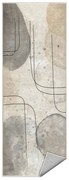 Passatoia grigia/color crema lavabile 80x200 cm Simple Lines – Mila Home