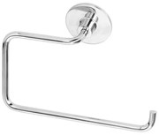 Anello porta asciugamani a muro in acciaio cromato serie Idea