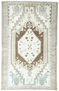 Hamedan Tappeto 120x200 Beige (Iran) Annodato A Mano