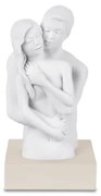 BONGELLI PREZIOSI STATUETTA BUSTO COPPIA H 15 cm