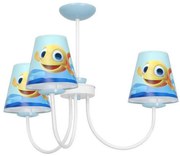 Lampadario per bambini su palo FISH 3xE14/40W/230V