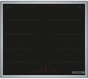 Bosch - Serie 6, Piano cottura a induzione, 60 cm, Nero, Con cornice superiore, PXX645HC1E