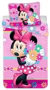 Biancheria da letto per bambini in cotone per letto singolo 140x200 cm Minnie - Jerry Fabrics