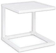 Tavolino hilde 40x40x40 diversi colori, BIANCO