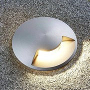 Lucande Lampada da incasso a pavimento Milara, 1 emissione luminosa, GU10 Milara Lucande, dimmerabile, Alluminio / Grigio / Zincato, Alluminio, Moderno, Faretto da incasso da terra