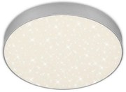 Briloner 7074-414 -Plafoniera LED STAR SKY LED/21W/230V diametro 28 cm argento