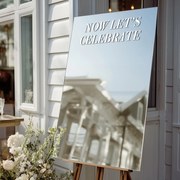 Adesivo per specchio S44 – Now let's celebrate