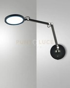 Regina applique nero a led cct 3000k - 4000k - 5000k - 6000k- 9w - ...