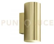 Applique a parete duduk tonda oro 2 luci attacco gu10 10x8x18cm  in...