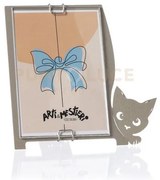 Bomboniera portafoto silvestro sabbia in ferro e polimetilmetacrila...