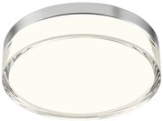 Redo 01-3727 - Plafoniera LED FRISBI LED/12W/230V 3000/4000K IP44 cromo