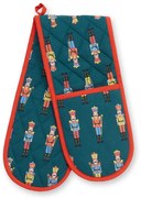 Guanto da cucina doppio con motivo natalizio Nutcracker - Catherine Lansfield