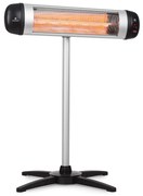 blumfeldt Rising Sun Irradiatore di Calore a Infrarossi 850/1650/2500 W Alluminio