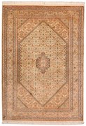 Tappeto 190 x 130 Beige (Indian) Annodato A Mano
