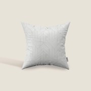Geometrica cuscini decoro in velluto Impermeabile disponibile in diverse colorazioni bianco