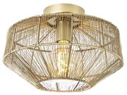 Plafoniera moderna in ottone 30 cm - Bolti