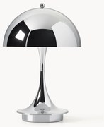 Lampada da tavolo portatile a LED con luce regolabile Panthella 160, Design Verner Panton